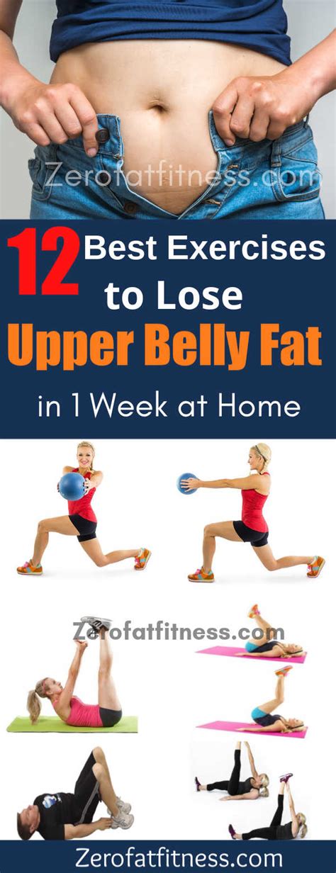 how to lose upper belly fat